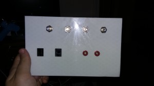 DAQ front panel